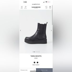 Brand New Vagabond Tara Boots
